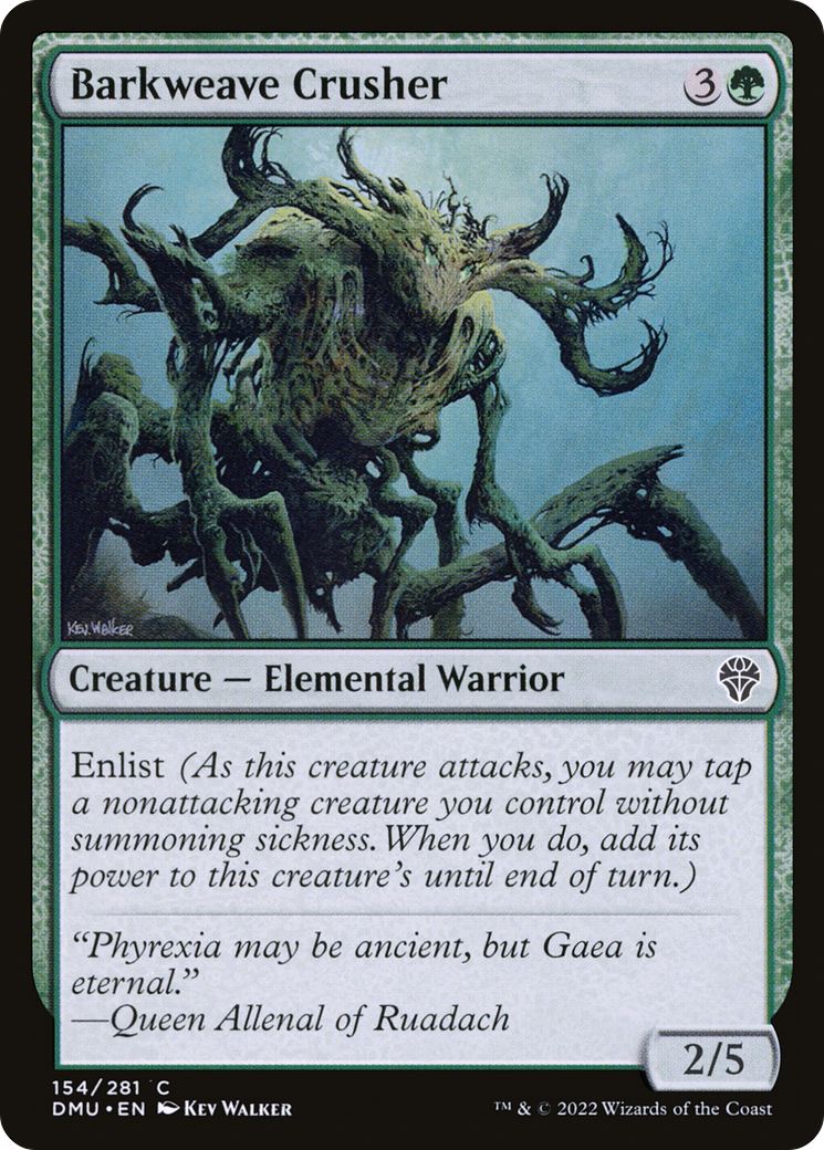 Barkweave Crusher [Dominaria United] | Grognard Games