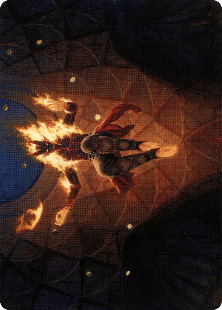 Yusri, Fortune's Flame Art Card [Modern Horizons 2 Art Series] | Grognard Games