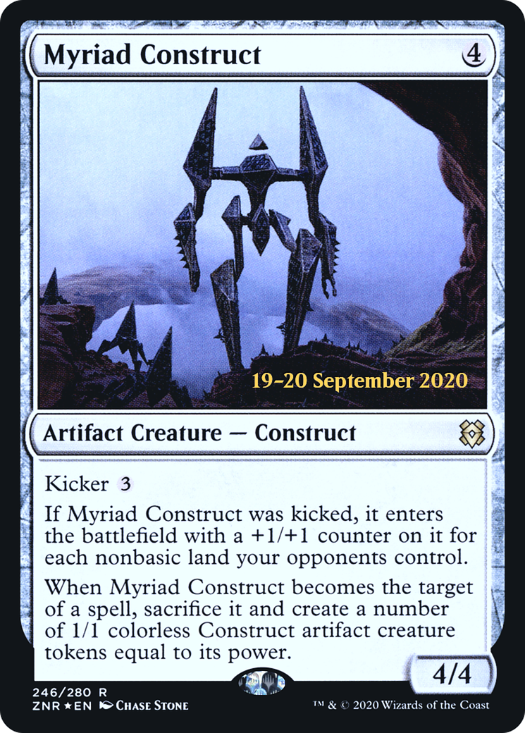 Myriad Construct [Zendikar Rising Prerelease Promos] | Grognard Games