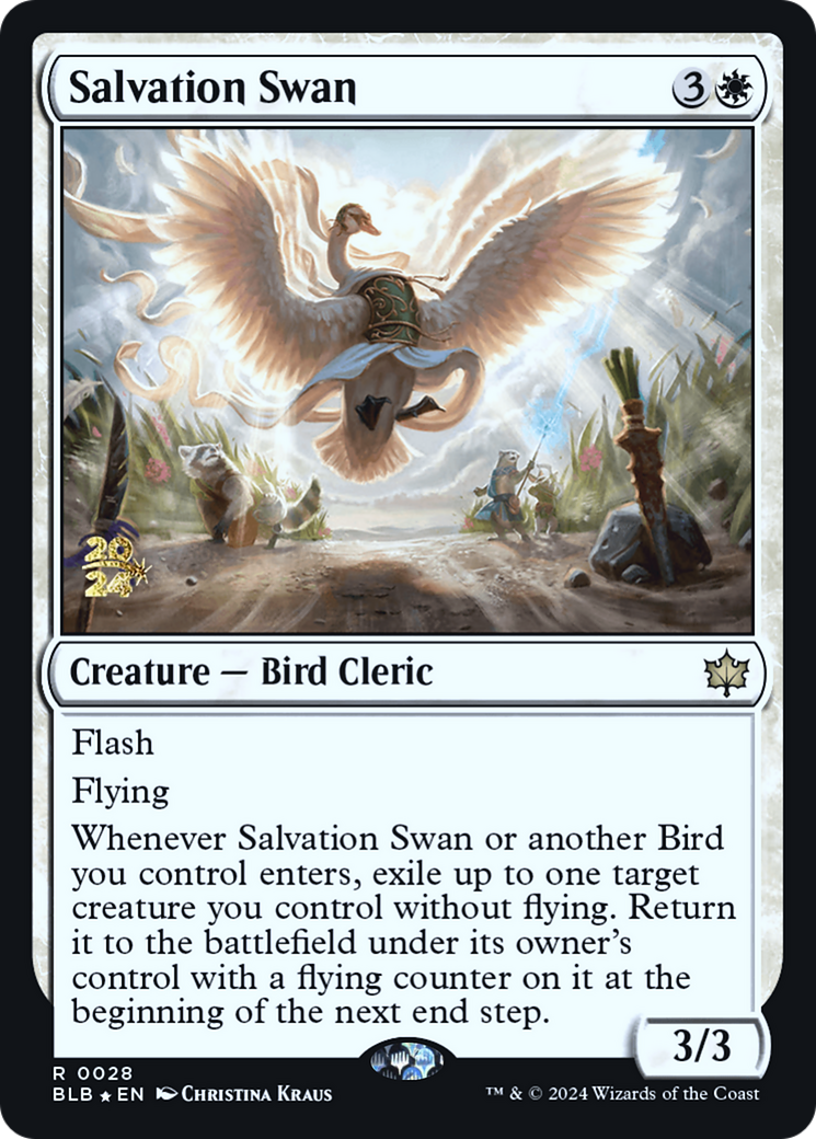 Salvation Swan [Bloomburrow Prerelease Promos] | Grognard Games