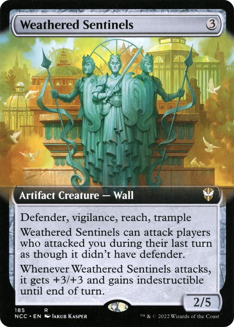 Weathered Sentinels (Extended Art) [Streets of New Capenna Commander] | Grognard Games