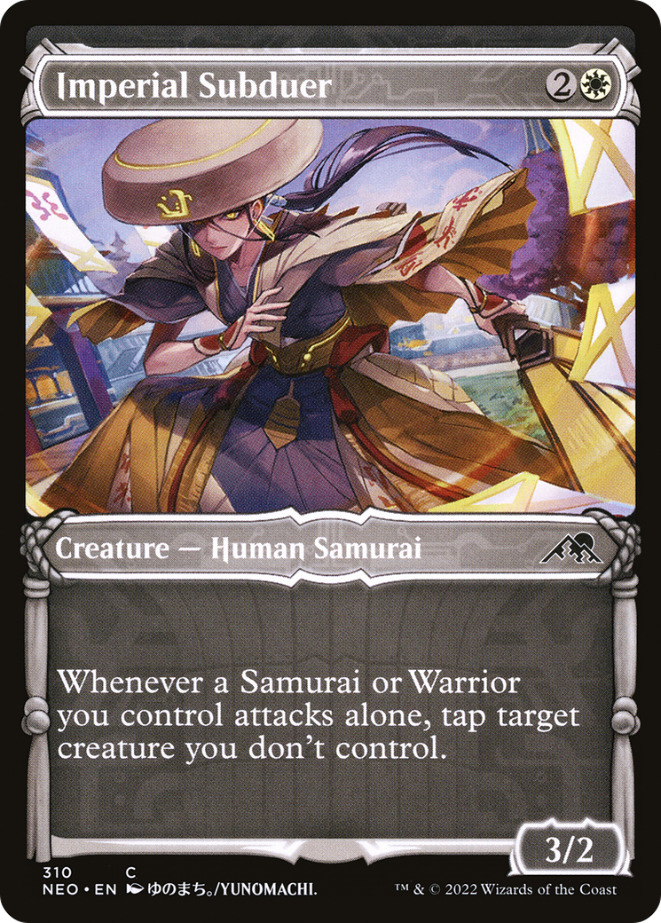 Imperial Subduer (Showcase Samurai) [Kamigawa: Neon Dynasty] | Grognard Games