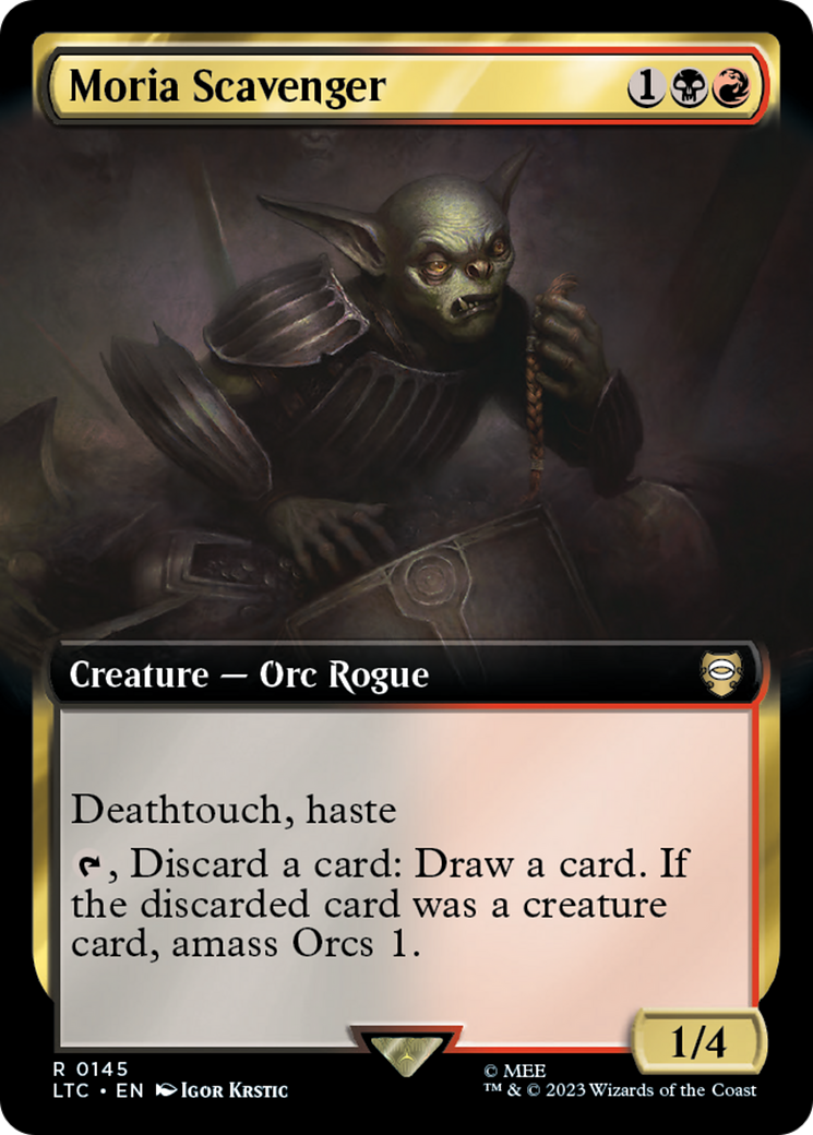 Moria Scavenger (Extended Art) [The Lord of the Rings: Tales of Middle-Earth Commander] | Grognard Games