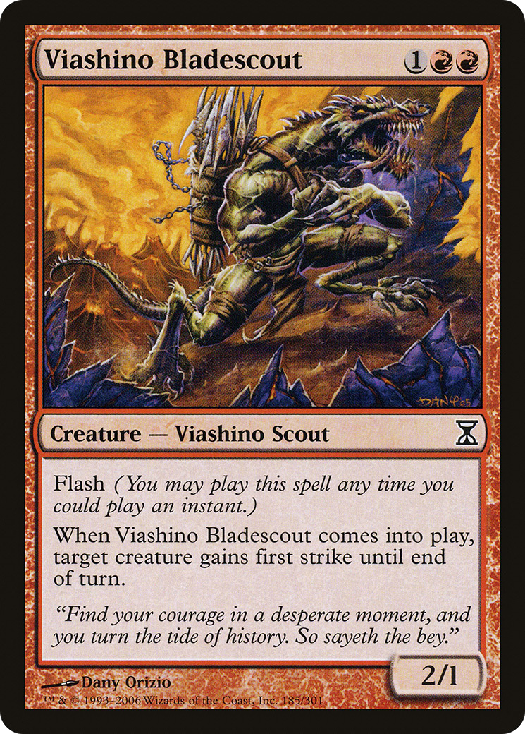 Viashino Bladescout [Time Spiral] | Grognard Games