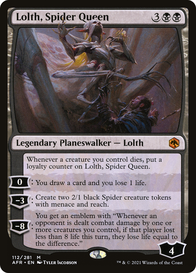 Lolth, Spider Queen [Dungeons & Dragons: Adventures in the Forgotten Realms] | Grognard Games