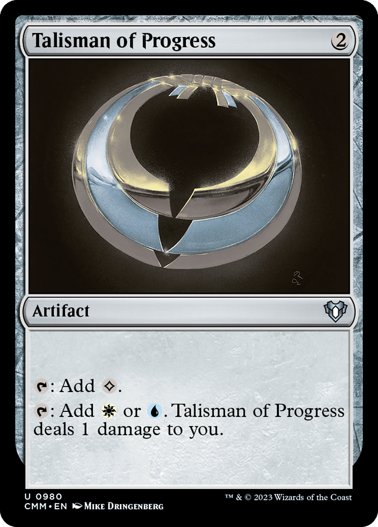 Talisman of Progress [Commander Masters] | Grognard Games