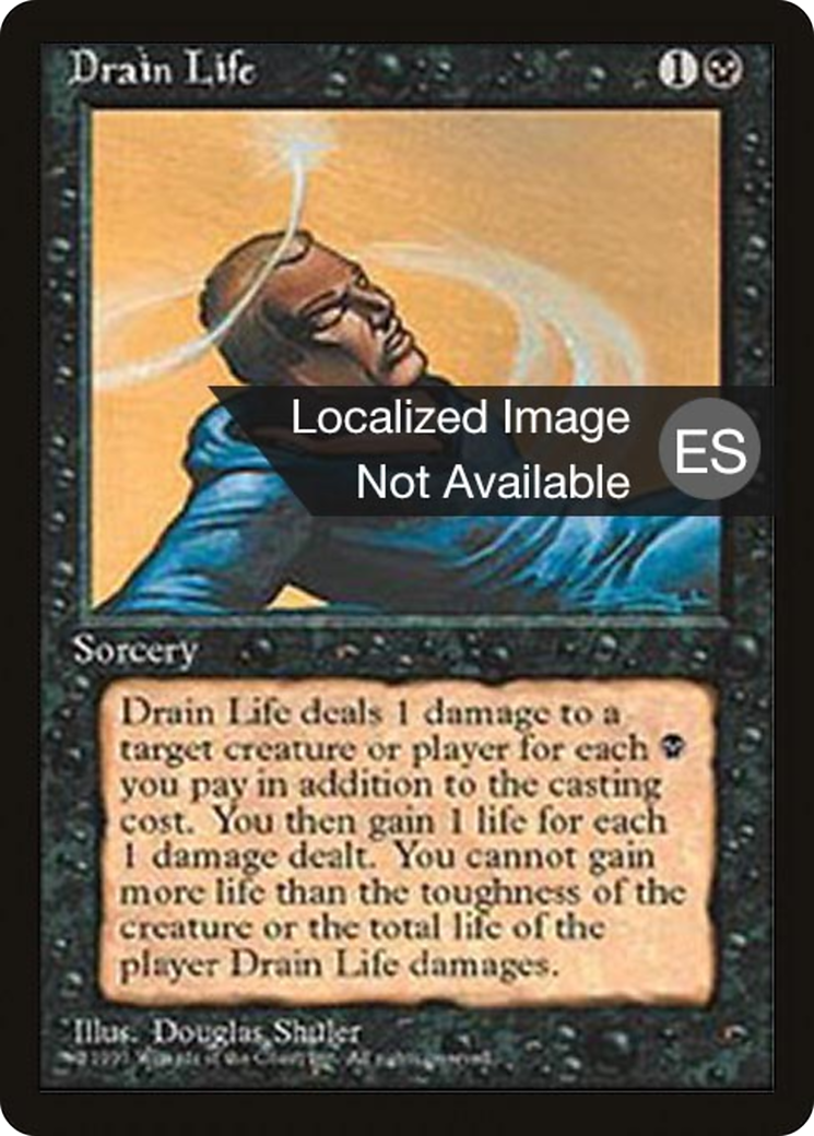 Drain Life [Fourth Edition (Foreign Black Border)] | Grognard Games