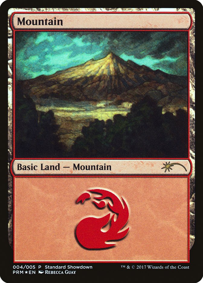 Mountain (Rebecca Guay) [Standard Showdown Promos] | Grognard Games