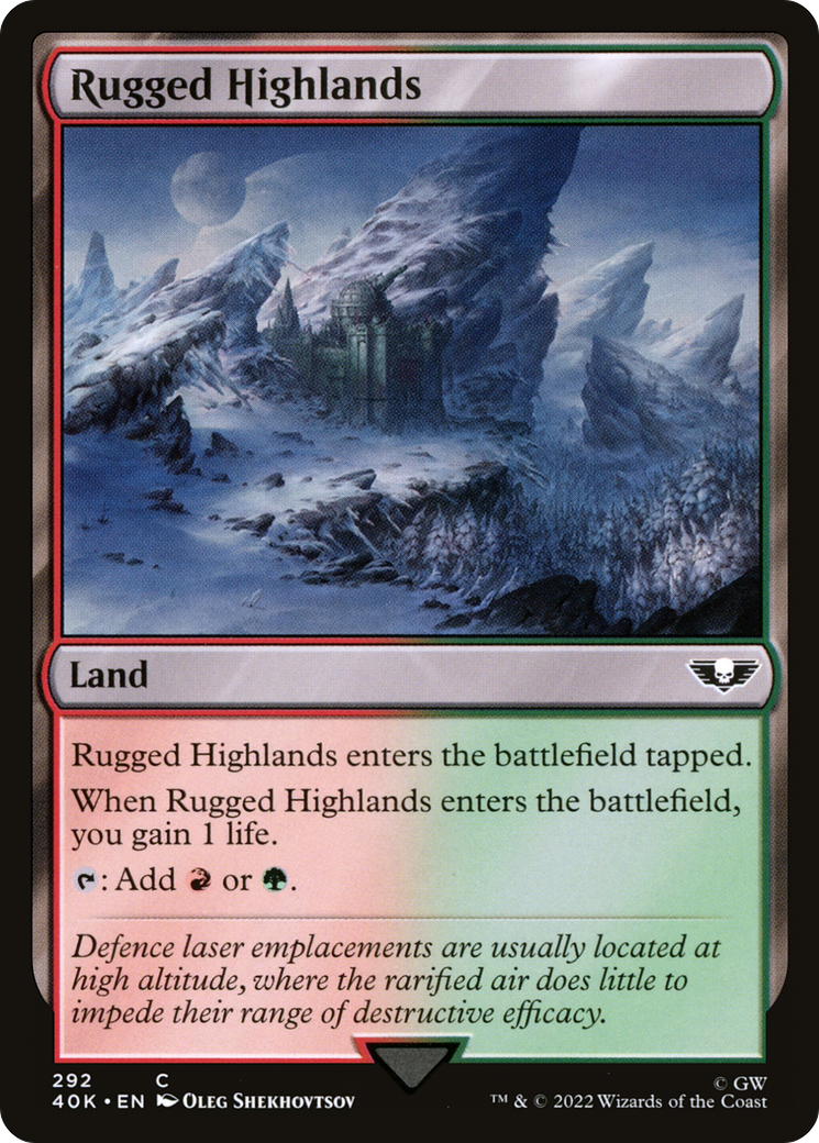 Rugged Highlands [Universes Beyond: Warhammer 40,000] | Grognard Games