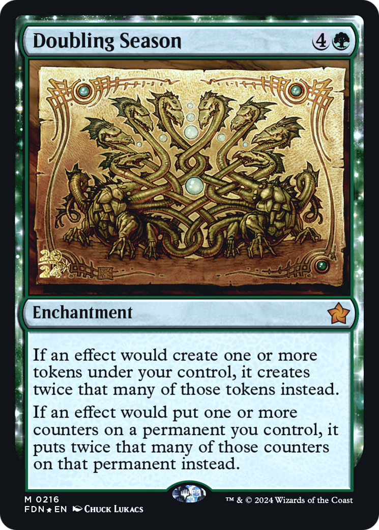 Doubling Season [Foundations Prerelease Promos] | Grognard Games