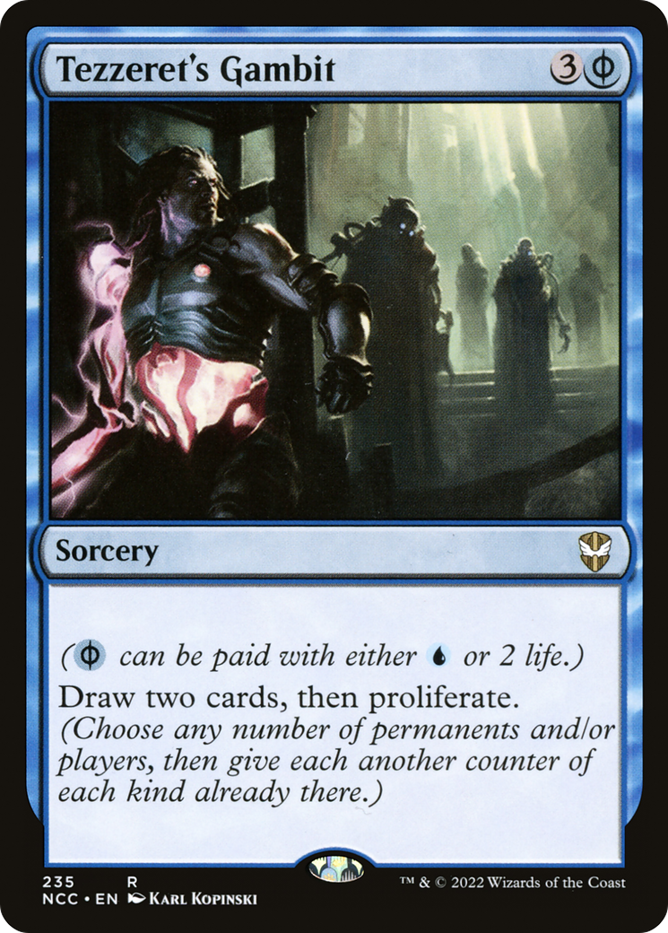 Tezzeret's Gambit [Streets of New Capenna Commander] | Grognard Games