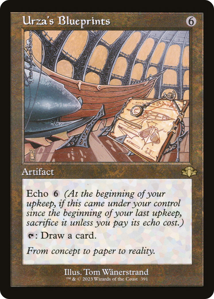 Urza's Blueprints (Retro) [Dominaria Remastered] | Grognard Games