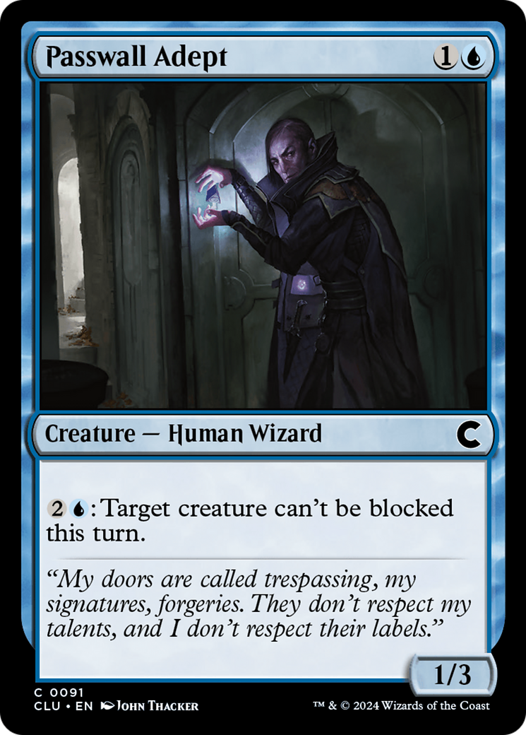 Passwall Adept [Ravnica: Clue Edition] | Grognard Games