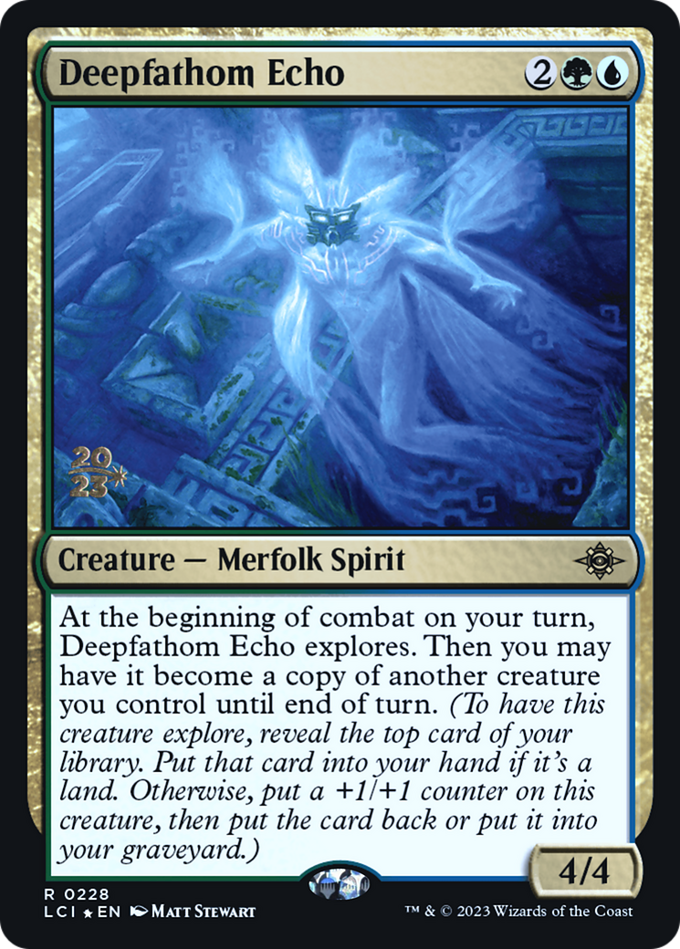 Deepfathom Echo [The Lost Caverns of Ixalan Prerelease Cards] | Grognard Games