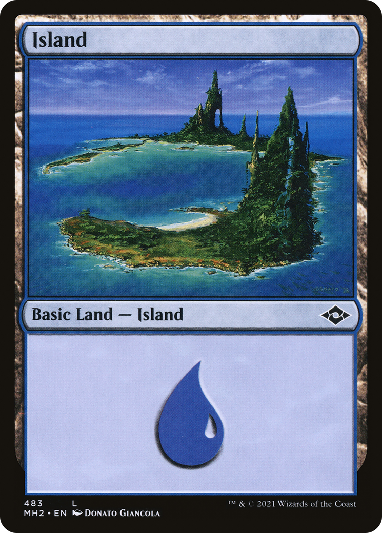 Island (483) [Modern Horizons 2] | Grognard Games