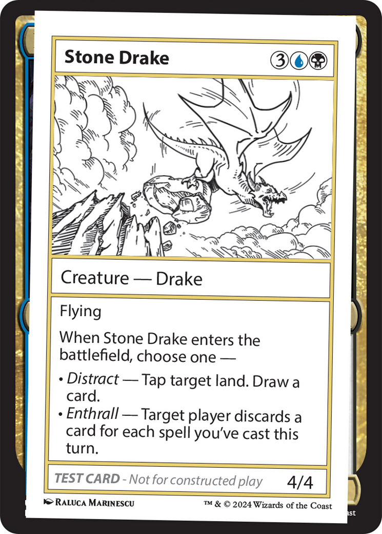 Stone Drake [Mystery Booster 2 Playtest Cards] | Grognard Games