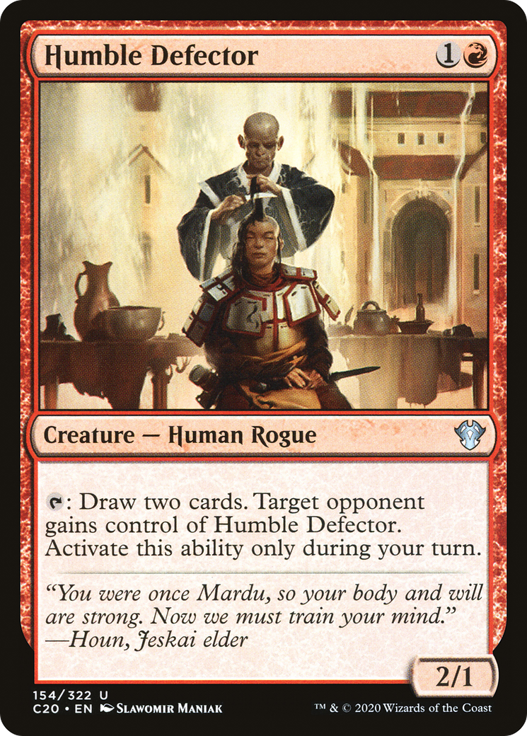 Humble Defector [Commander 2020] | Grognard Games