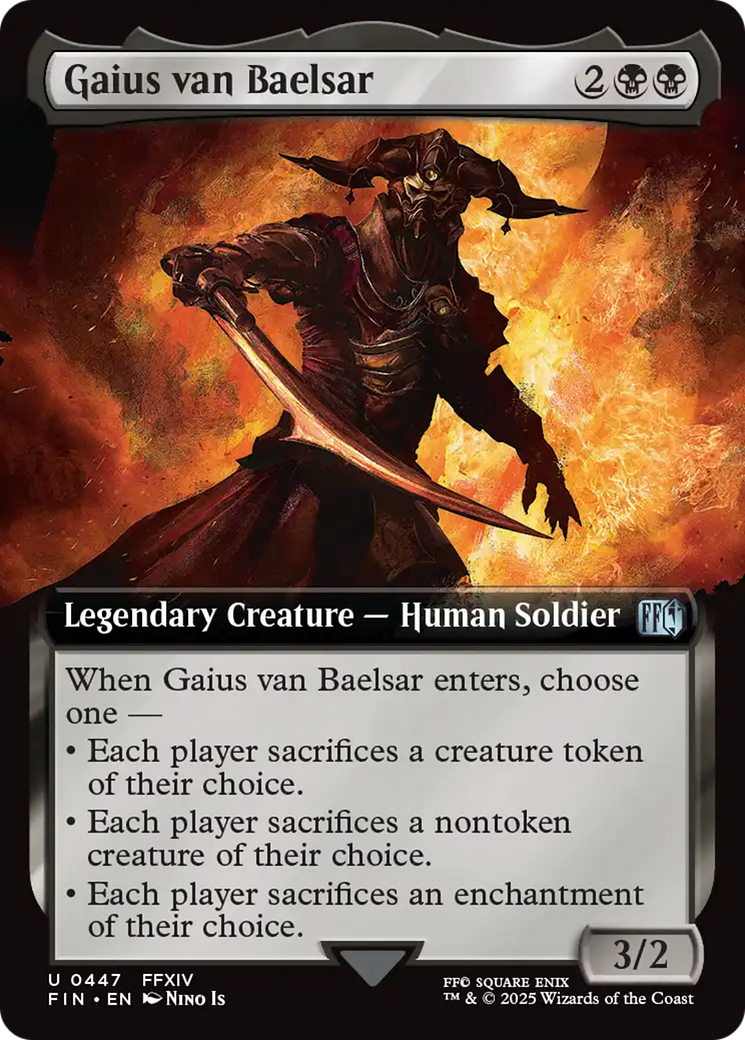 Gaius van Baelsar (Extended Art) (FIN-447) - FINAL FANTASY | Grognard Games