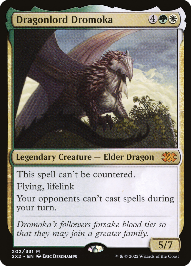 Dragonlord Dromoka [Double Masters 2022] | Grognard Games