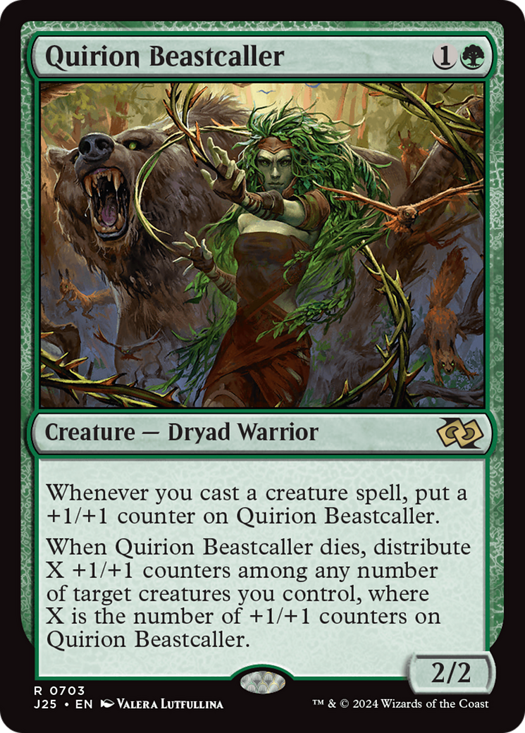 Quirion Beastcaller [Foundations Jumpstart] | Grognard Games