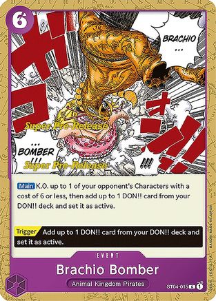 Brachio Bomber (ST04-015) - Super Pre-Release Starter Deck 4: Animal Kingdom Pirates | Grognard Games