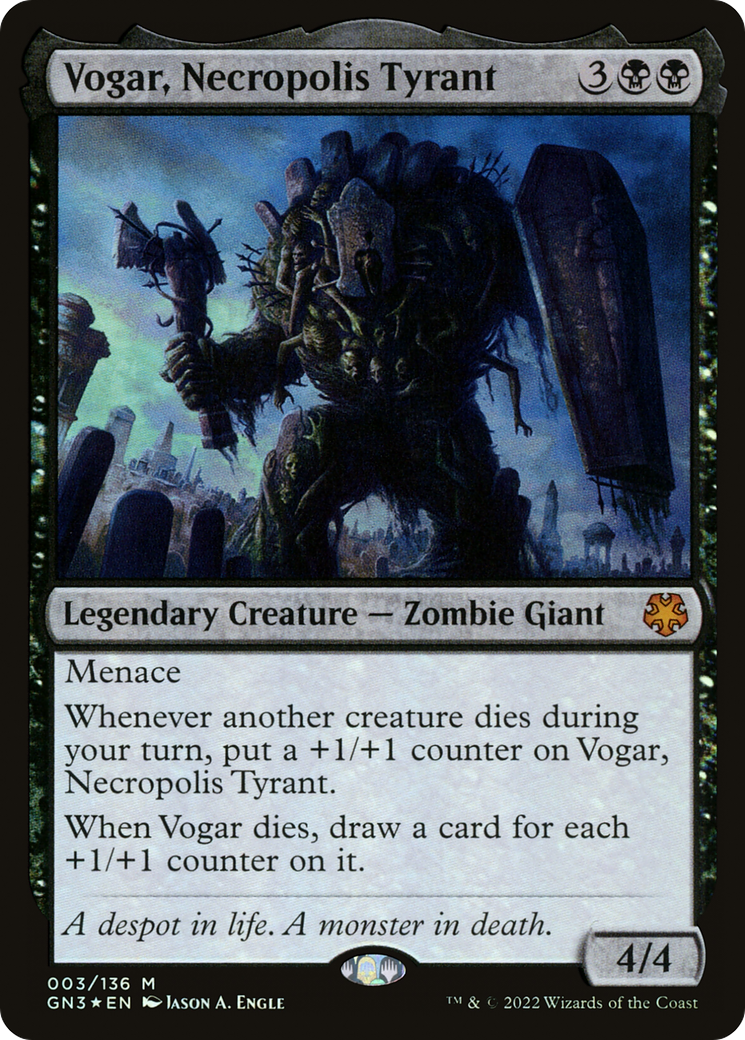 Vogar, Necropolis Tyrant [Game Night: Free-for-All] | Grognard Games