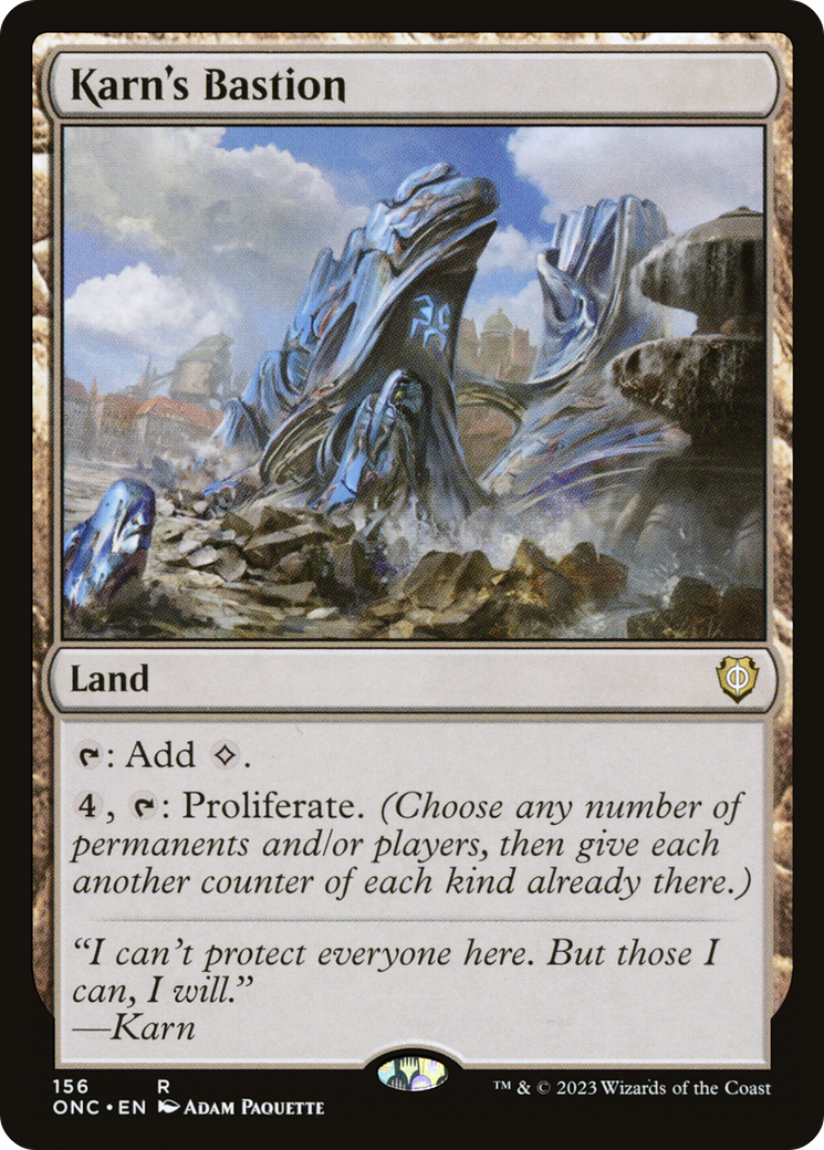 Karn's Bastion [Phyrexia: All Will Be One Commander] | Grognard Games