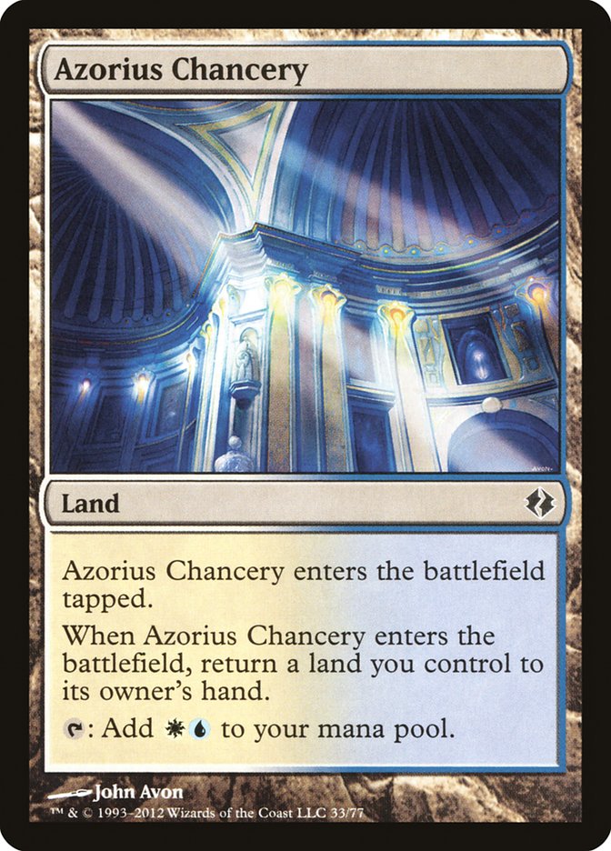 Azorius Chancery [Duel Decks: Venser vs. Koth] | Grognard Games