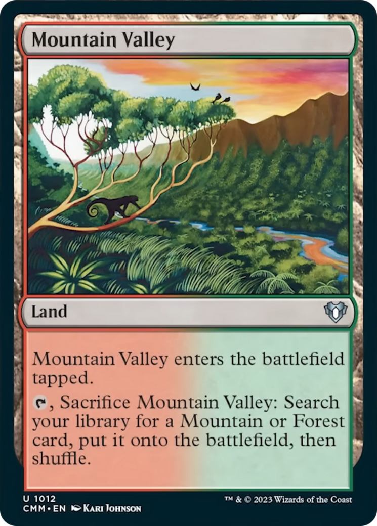 Mountain Valley [Commander Masters] | Grognard Games