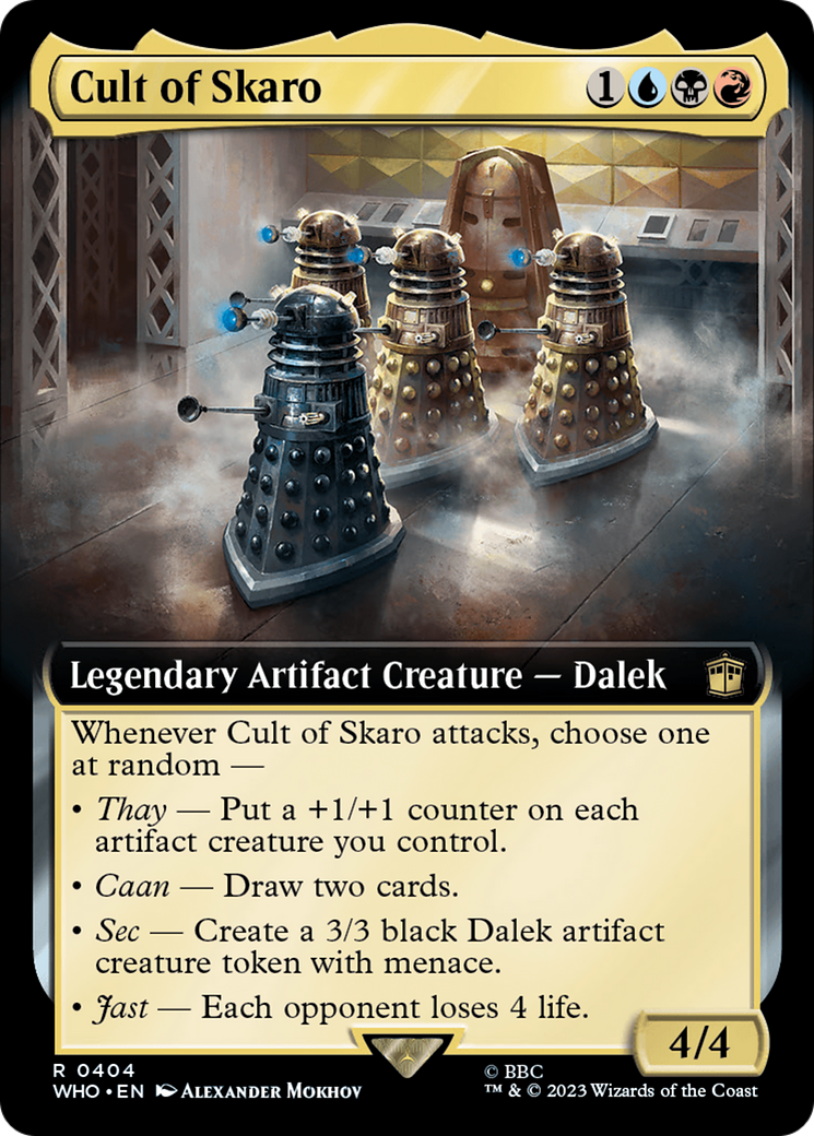 Cult of Skaro (Extended Art) [Doctor Who] | Grognard Games