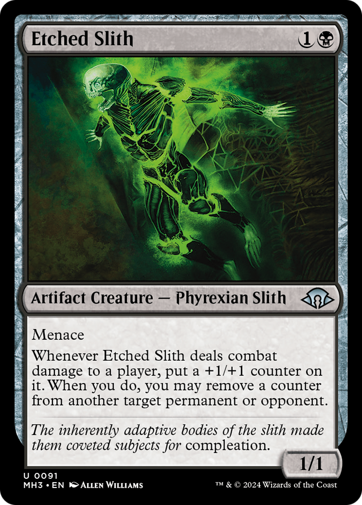 Etched Slith [Modern Horizons 3] | Grognard Games