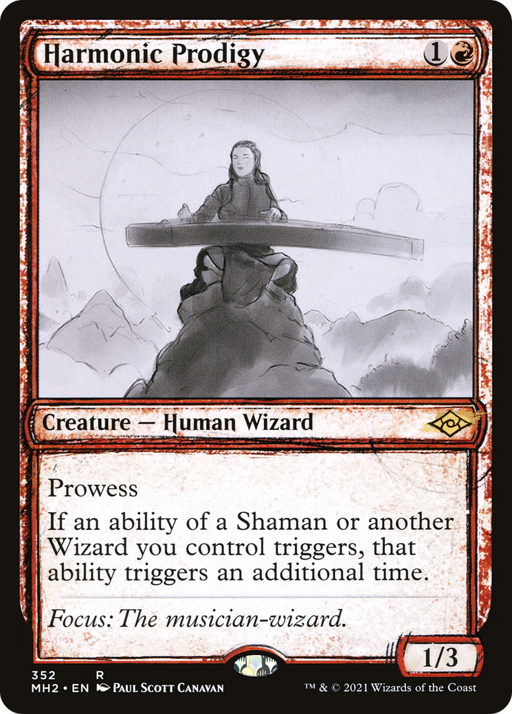 Harmonic Prodigy (Sketch) [Modern Horizons 2] | Grognard Games