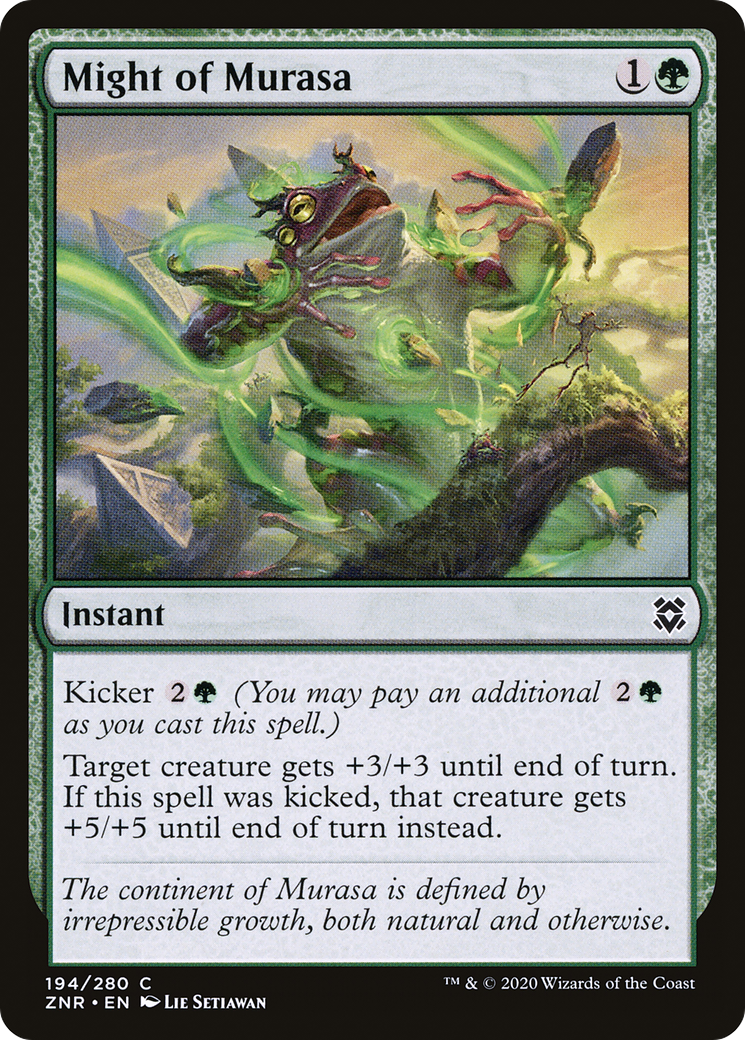 Might of Murasa [Zendikar Rising] | Grognard Games
