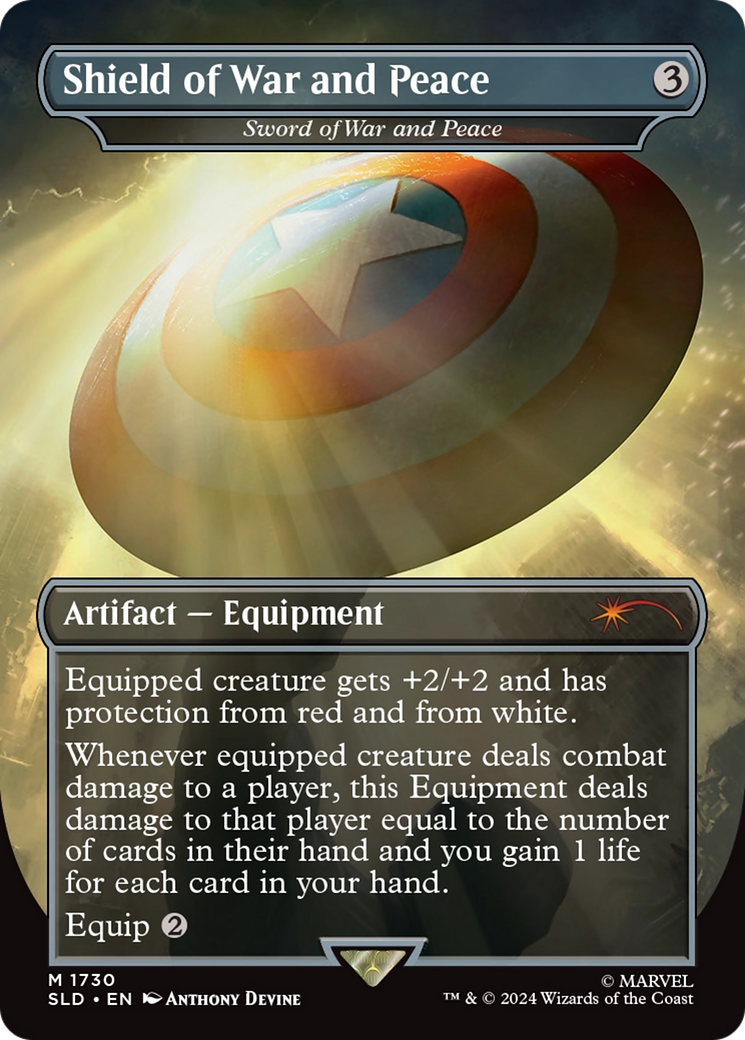 Shield of War and Peace - Sword of War and Peace [Secret Lair Drop Series] | Grognard Games