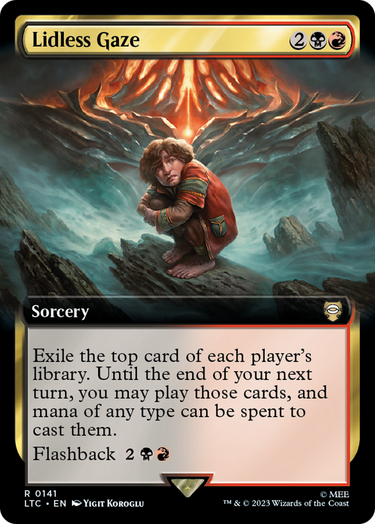 Lidless Gaze (Extended Art) [The Lord of the Rings: Tales of Middle-Earth Commander] | Grognard Games