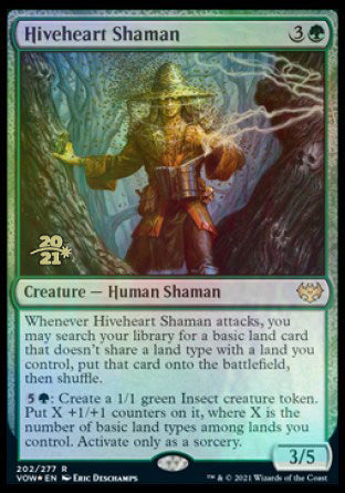 Hiveheart Shaman [Innistrad: Crimson Vow Prerelease Promos] | Grognard Games