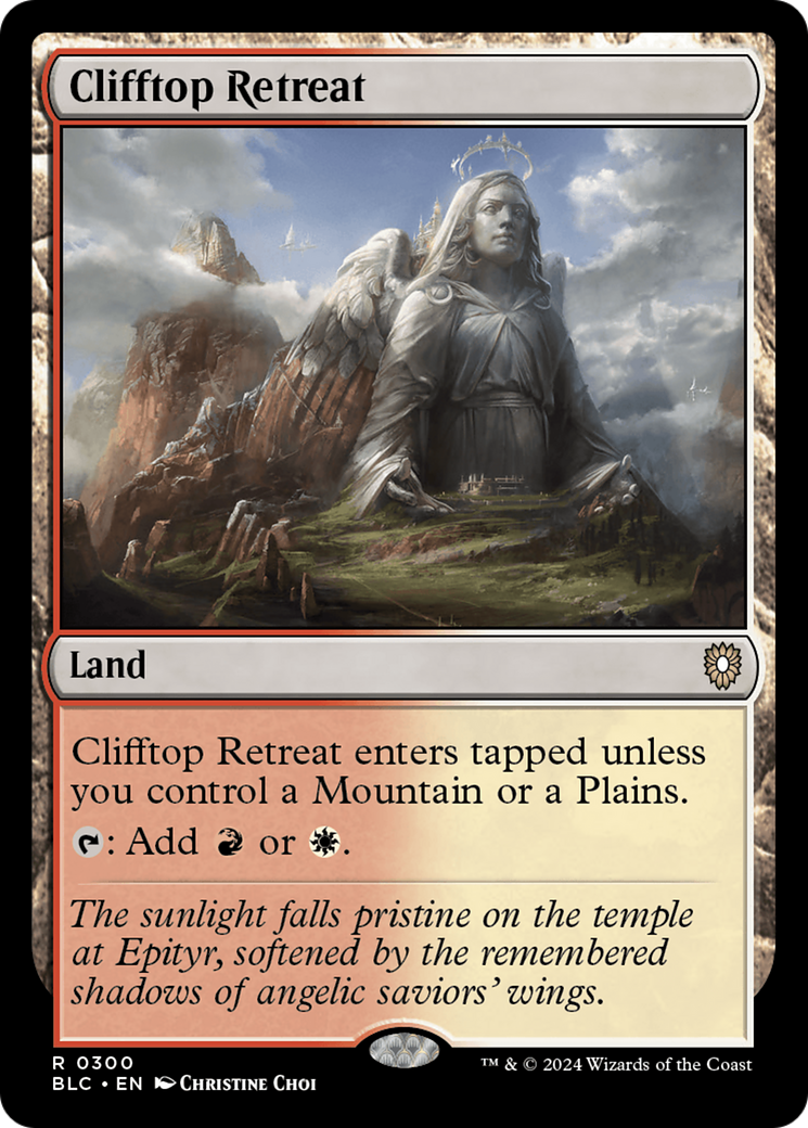 Clifftop Retreat [Bloomburrow Commander] | Grognard Games