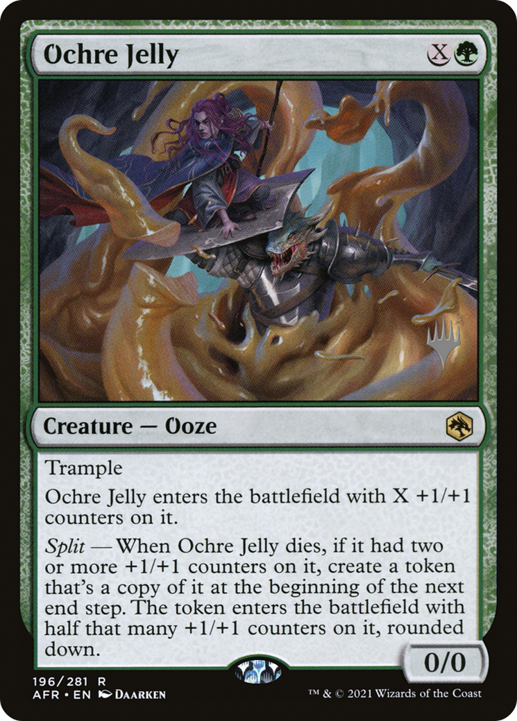 Ochre Jelly (Promo Pack) [Dungeons & Dragons: Adventures in the Forgotten Realms Promos] | Grognard Games