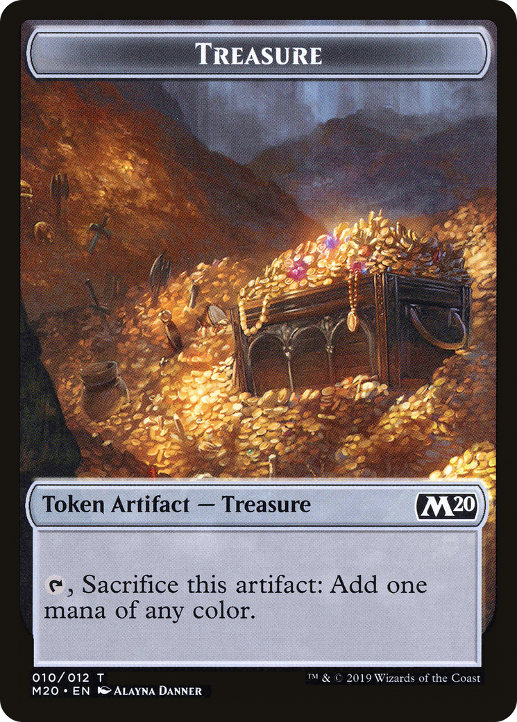 Treasure [Core Set 2020 Tokens] | Grognard Games