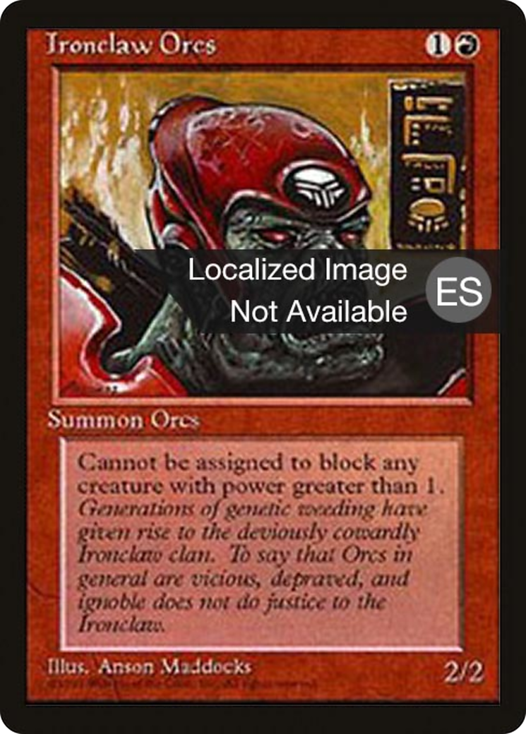 Ironclaw Orcs [Fourth Edition (Foreign Black Border)] | Grognard Games