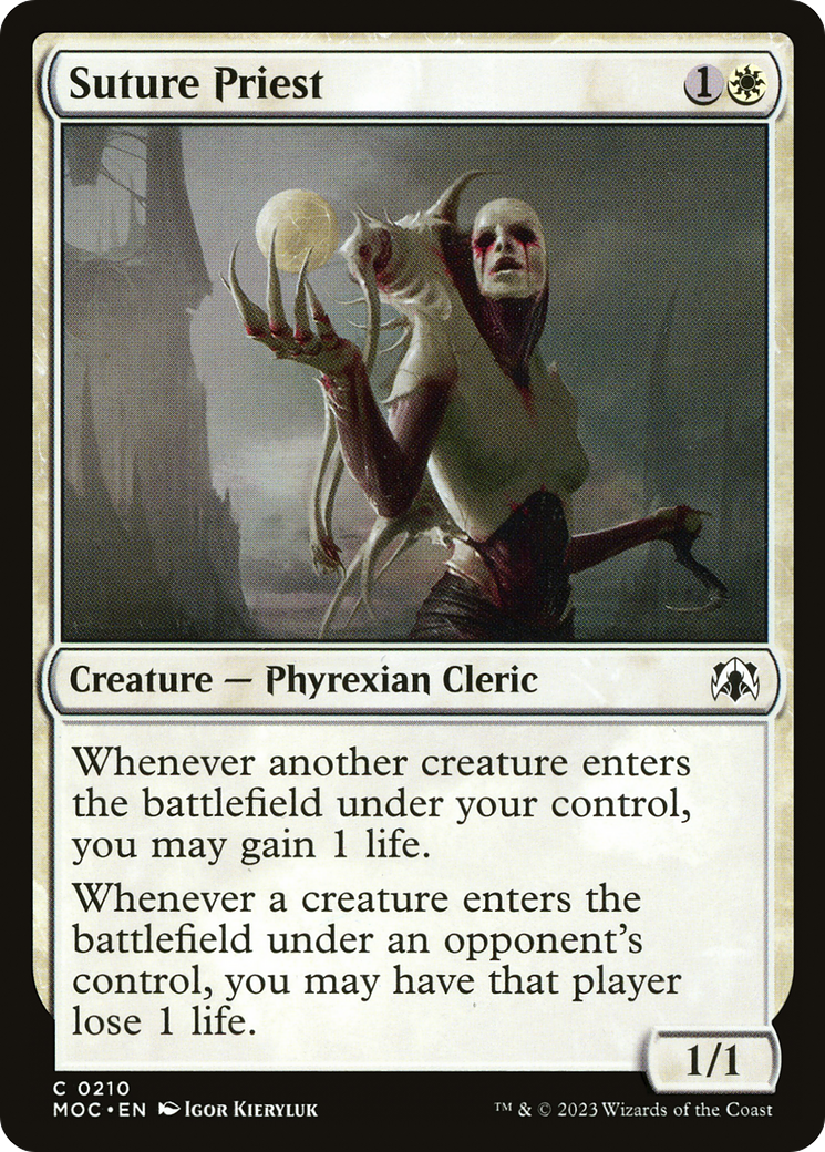 Suture Priest [March of the Machine Commander] | Grognard Games
