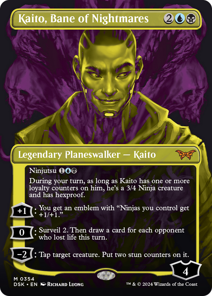 Kaito, Bane of Nightmares (Showcase) [Duskmourn: House of Horror] | Grognard Games