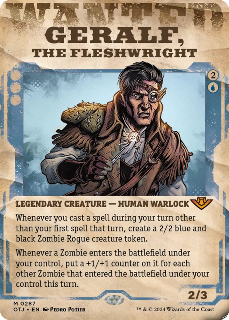 Geralf, the Fleshwright (Showcase) [Outlaws of Thunder Junction] | Grognard Games