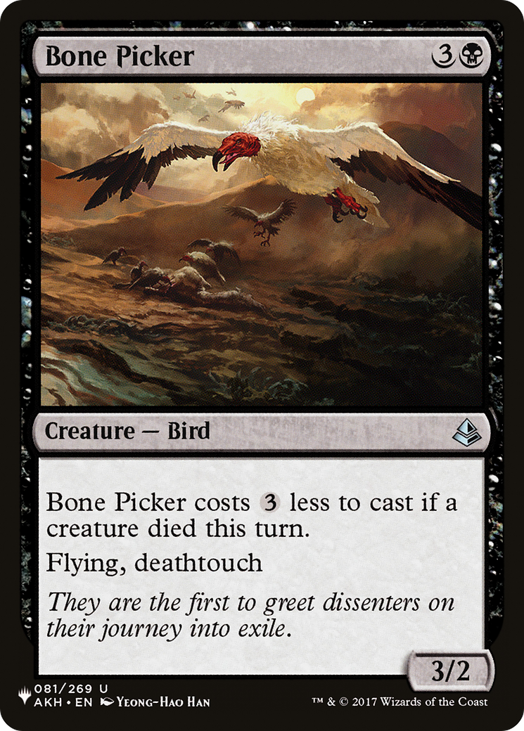 Bone Picker [The List] | Grognard Games