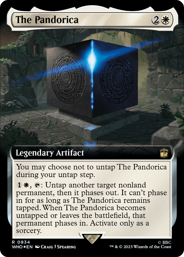 The Pandorica (Extended Art) (Surge Foil) [Doctor Who] | Grognard Games