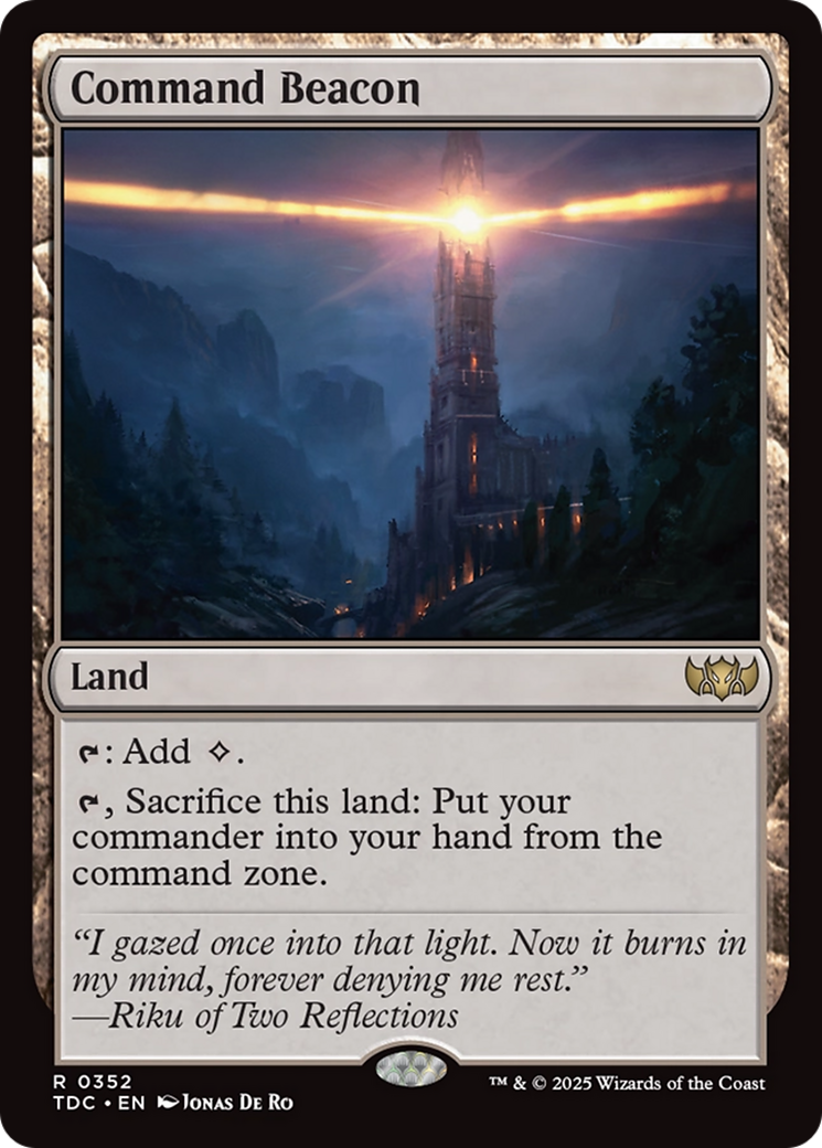 Command Beacon [Tarkir: Dragonstorm Commander] | Grognard Games