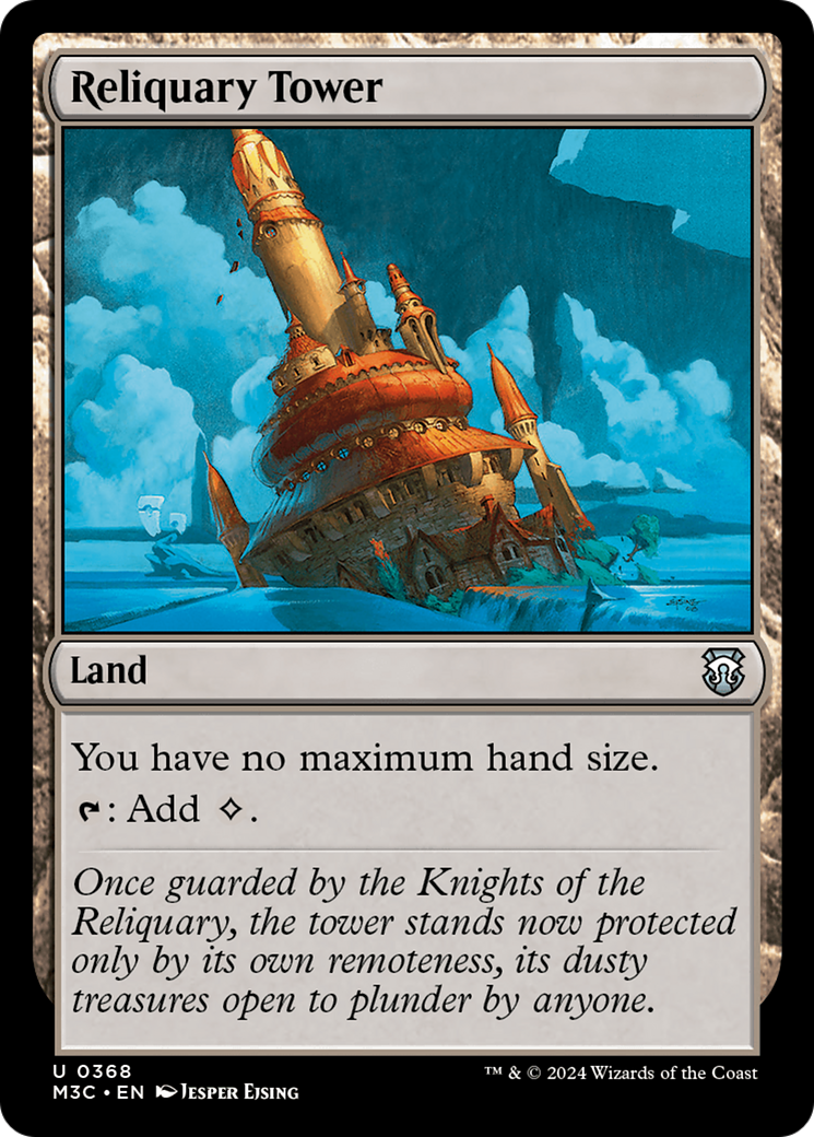 Reliquary Tower (M3C-368) - Modern Horizons 3 Commander Foil | Grognard Games