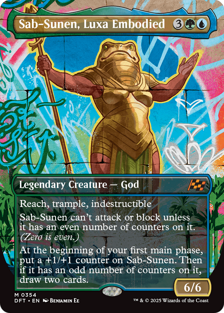 Sab-Sunen, Luxa Embodied (Borderless) [Aetherdrift] | Grognard Games