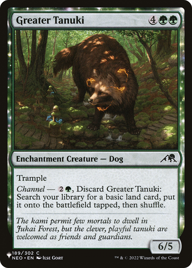 Greater Tanuki [The List] | Grognard Games