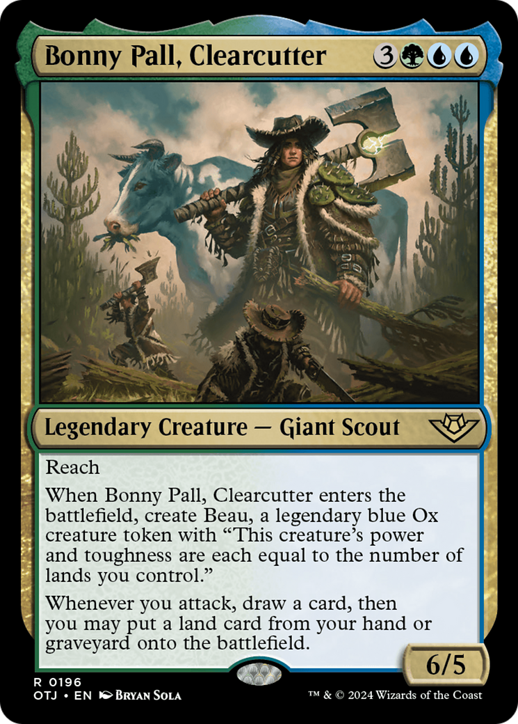 Bonny Pall, Clearcutter (OTJ-196) - Outlaws of Thunder Junction Foil | Grognard Games